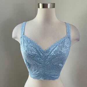 NEW Cosabella Womens Small NSN Curvy Soft Bra Sweetie AAsmani Blue Bralette